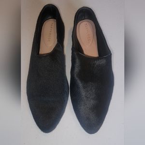 Haircalf ballet flats